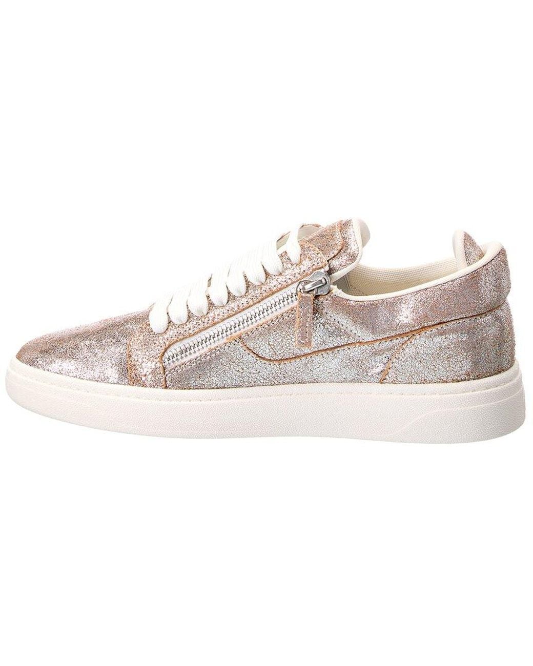 Giuseppe Zanotti Pink Gz/94 Leather Sneaker for men