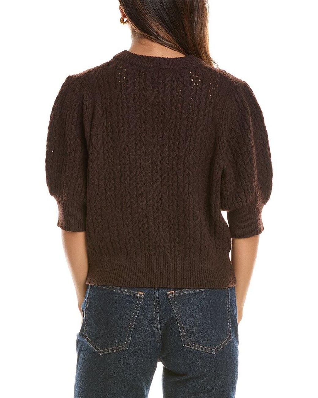 525 America Black Knit Sweater