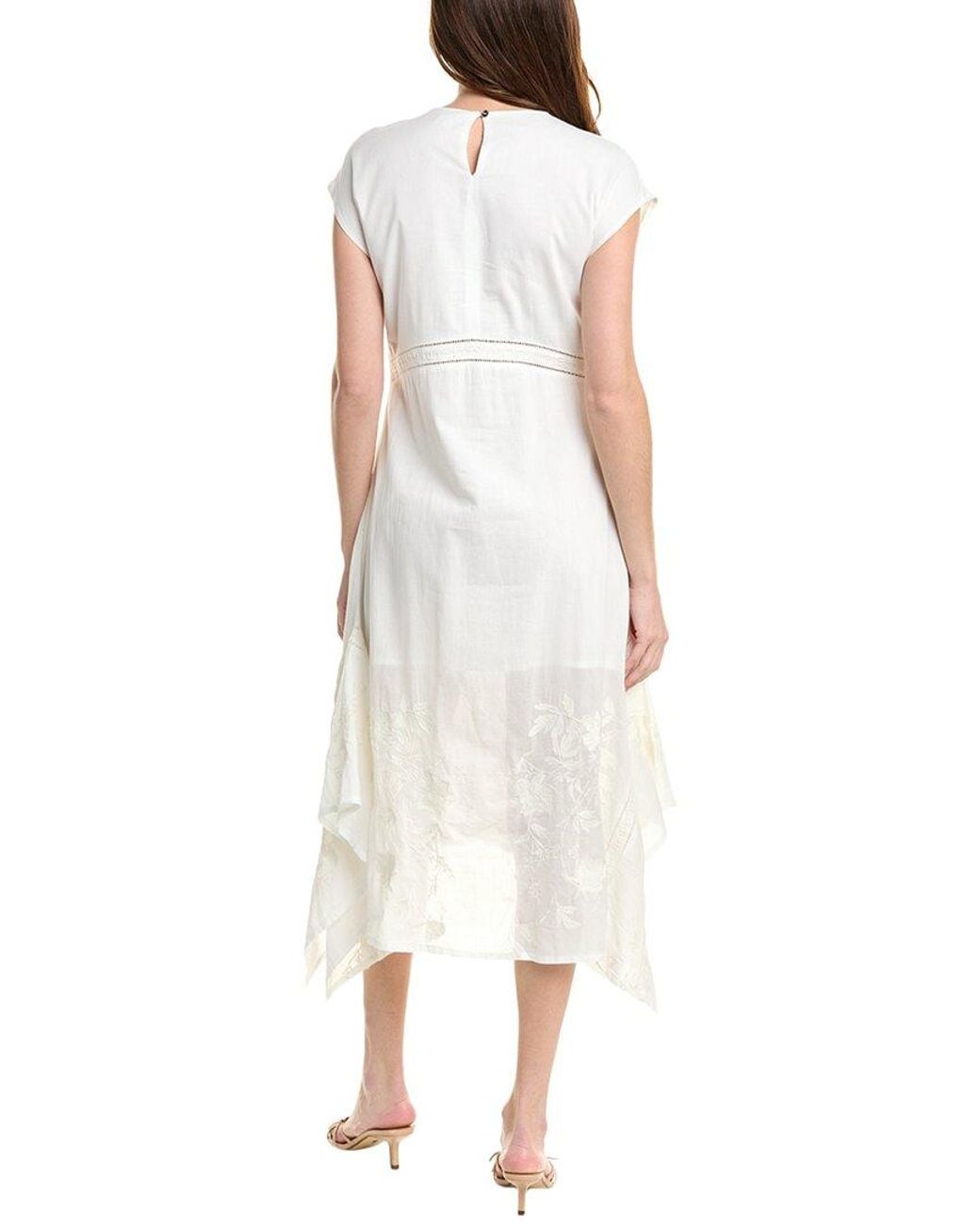 sachin and babi light blue dress Figue Gianna Sleeveless Maxi Dress-Size Small-Embroidered-Beaded