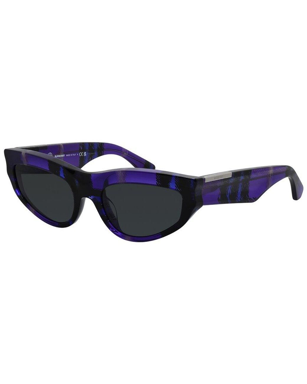 Burberry Be4425 55mm Sunglasses in Blue | Lyst display picture 2