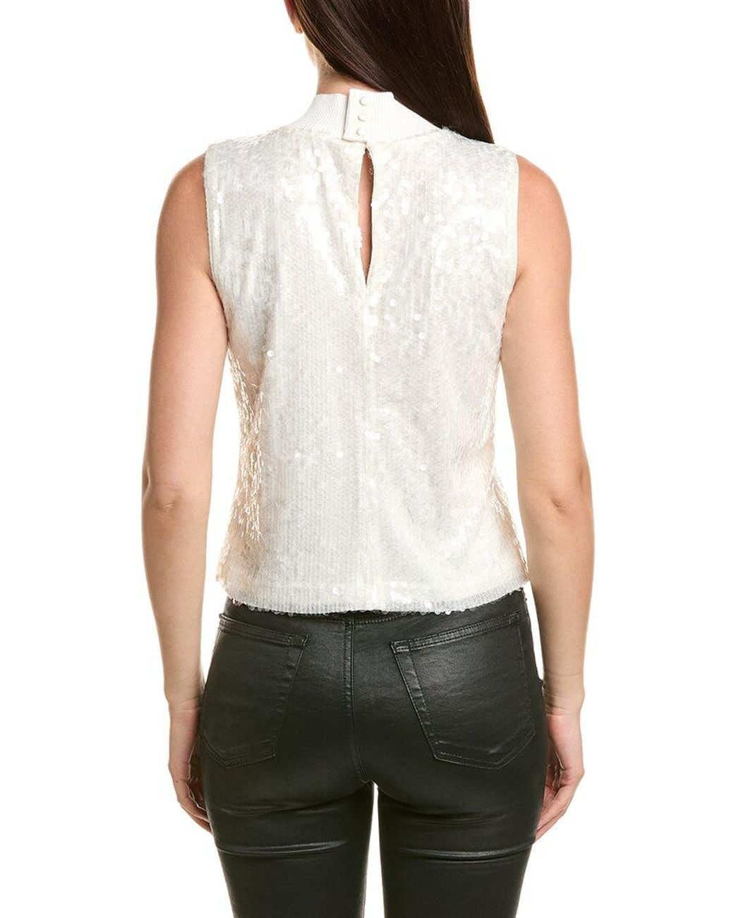 Ramy Brook White Cellina Top