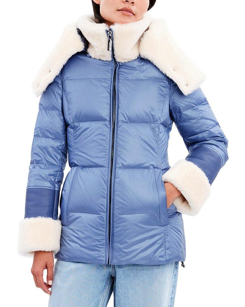 Dawn Levy Blue Aspen Down Jacket