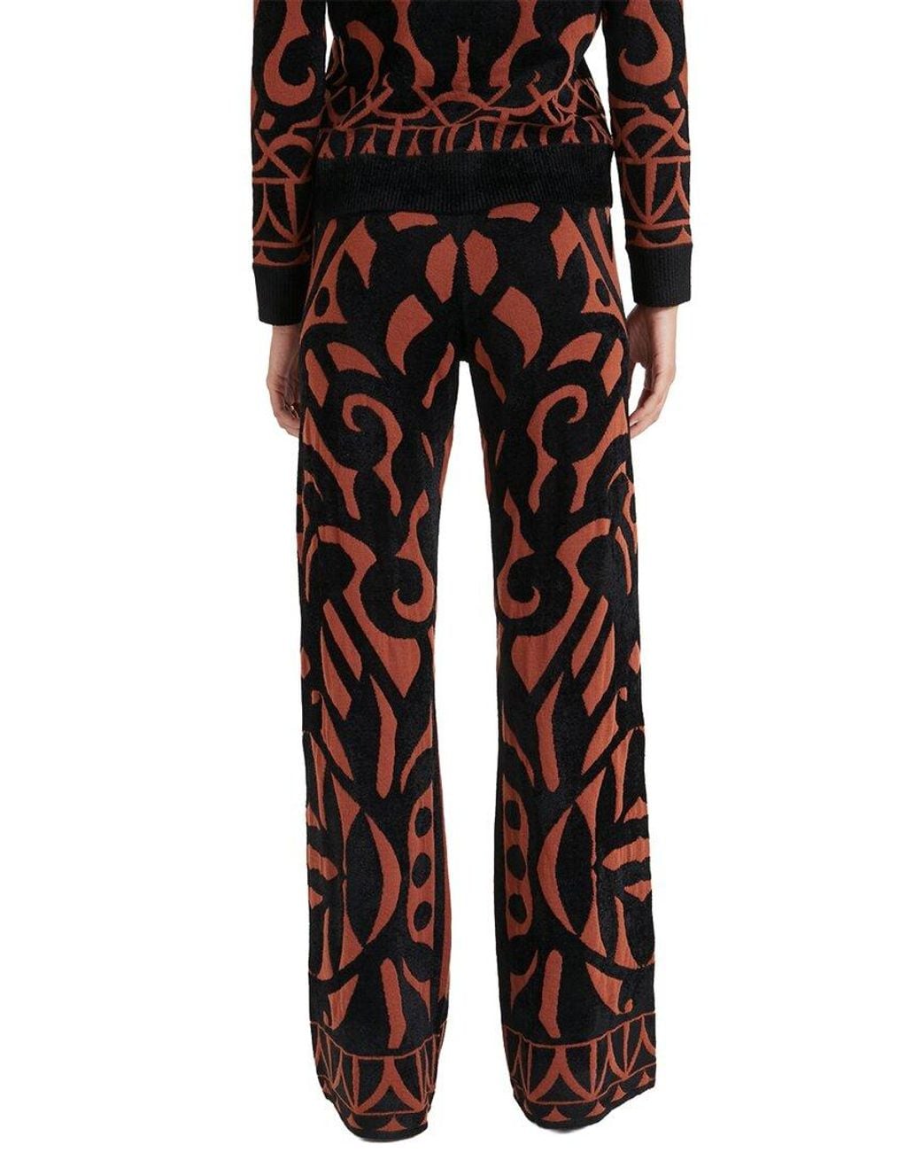 Temperley London Black Jani Wool Knit Trouser