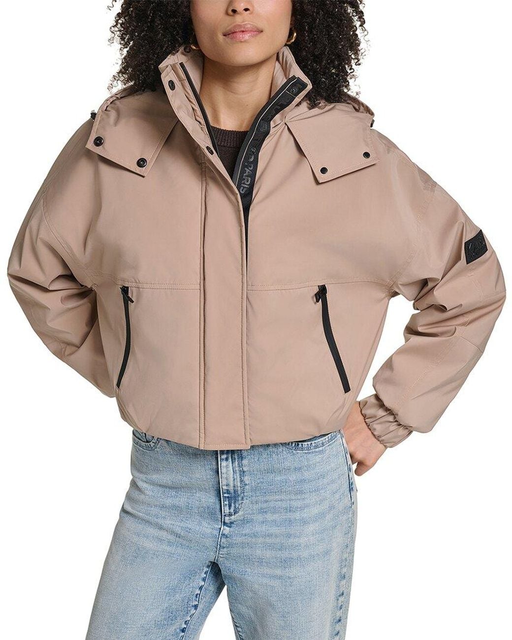 Karl Lagerfeld Green Anorak Jacket