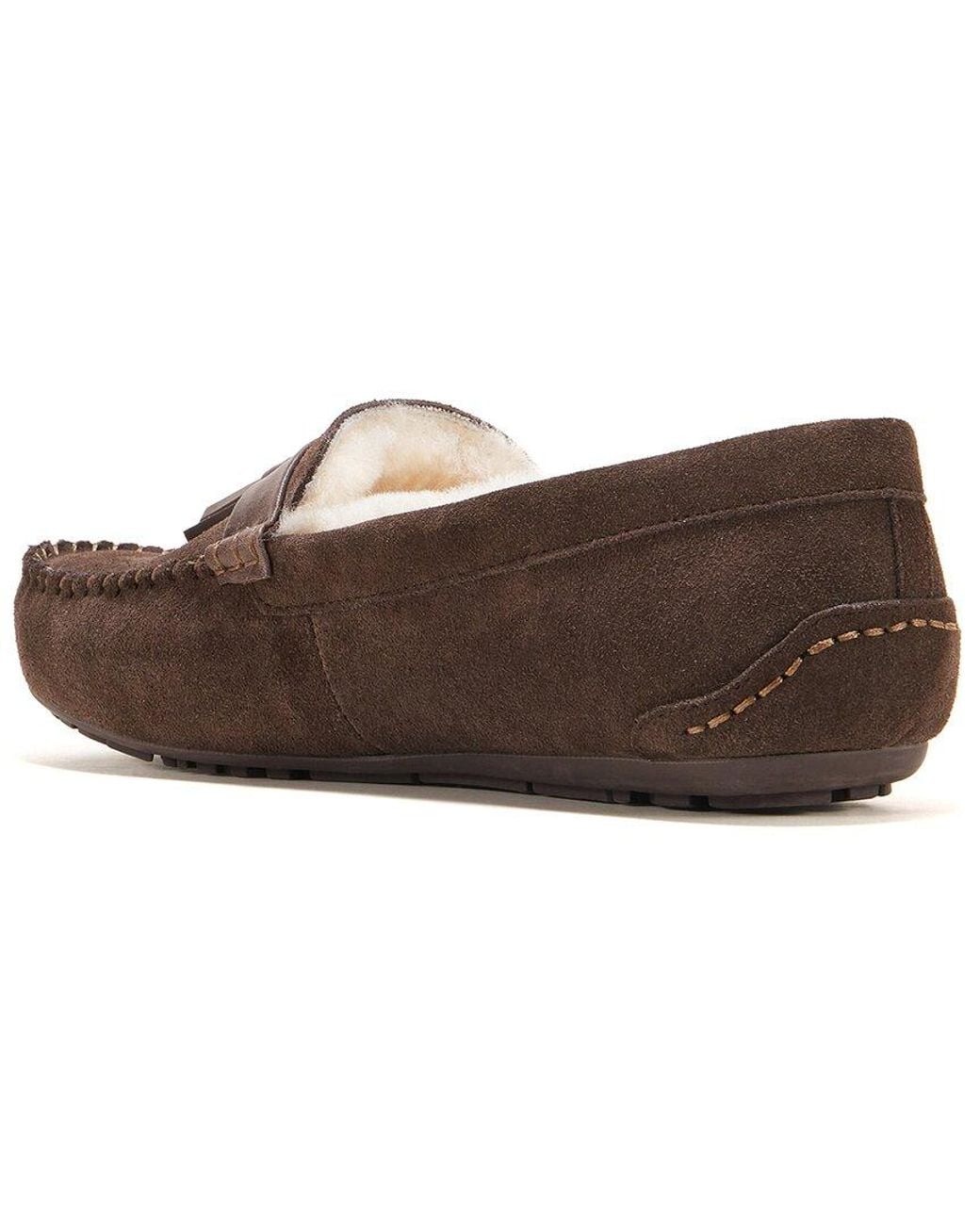 Australia Luxe Brown Hamilton Leather Slipper for men