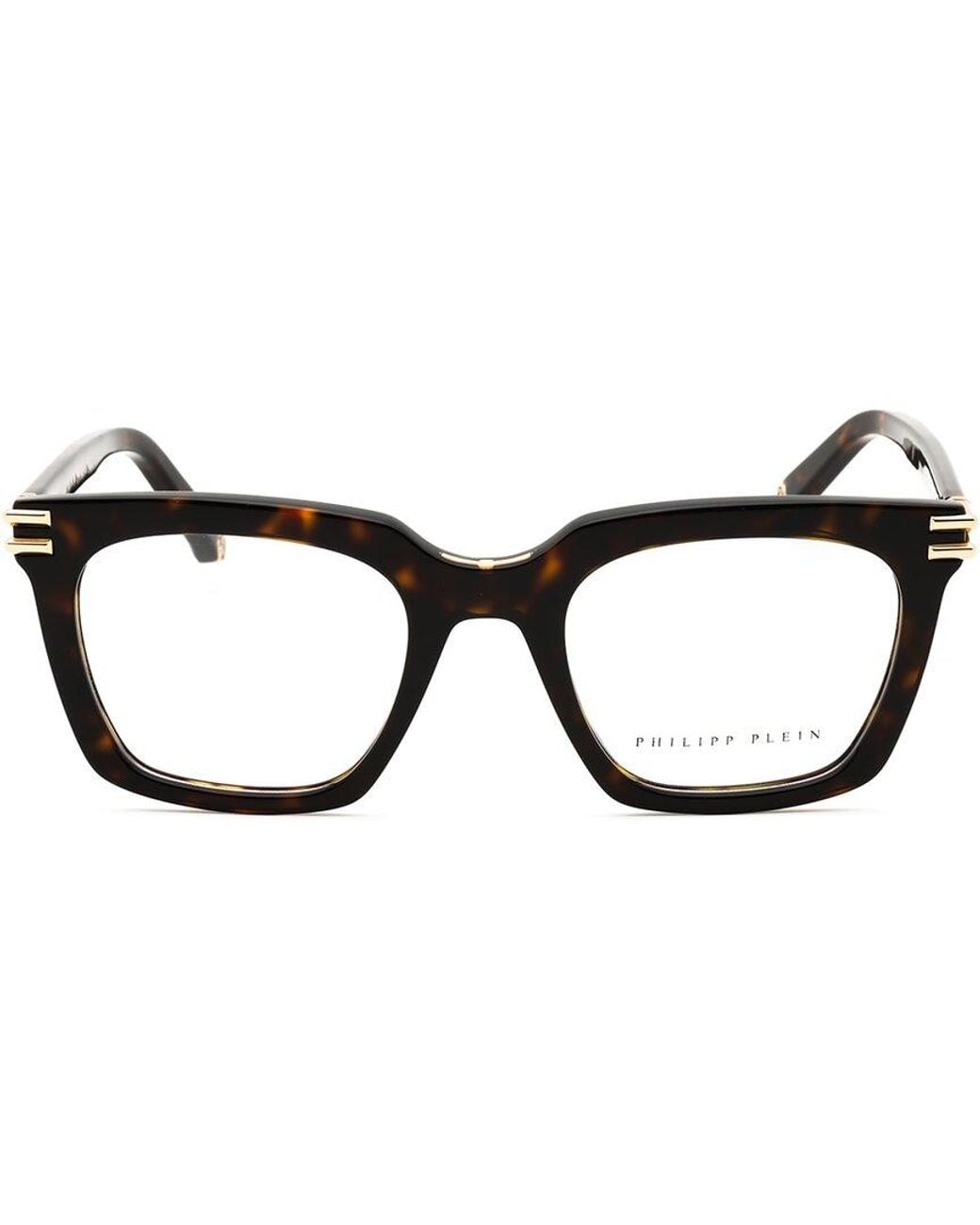 Philipp Plein Black 51Mm Optical Frames for men