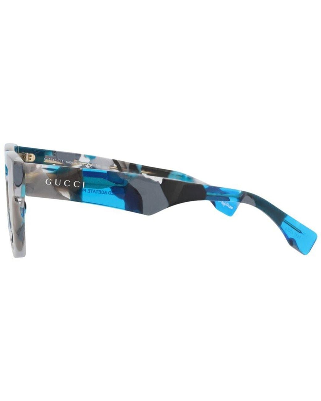 Gucci Blue 54Mm Sunglasses for men