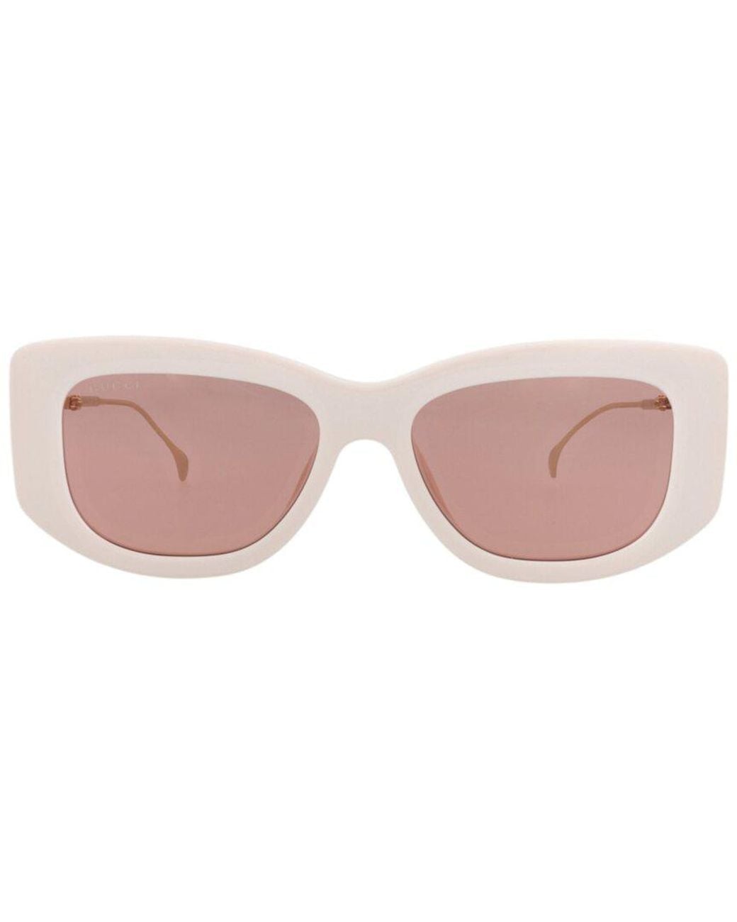 Gucci Pink Gg1566Sa 55Mm Sunglasses