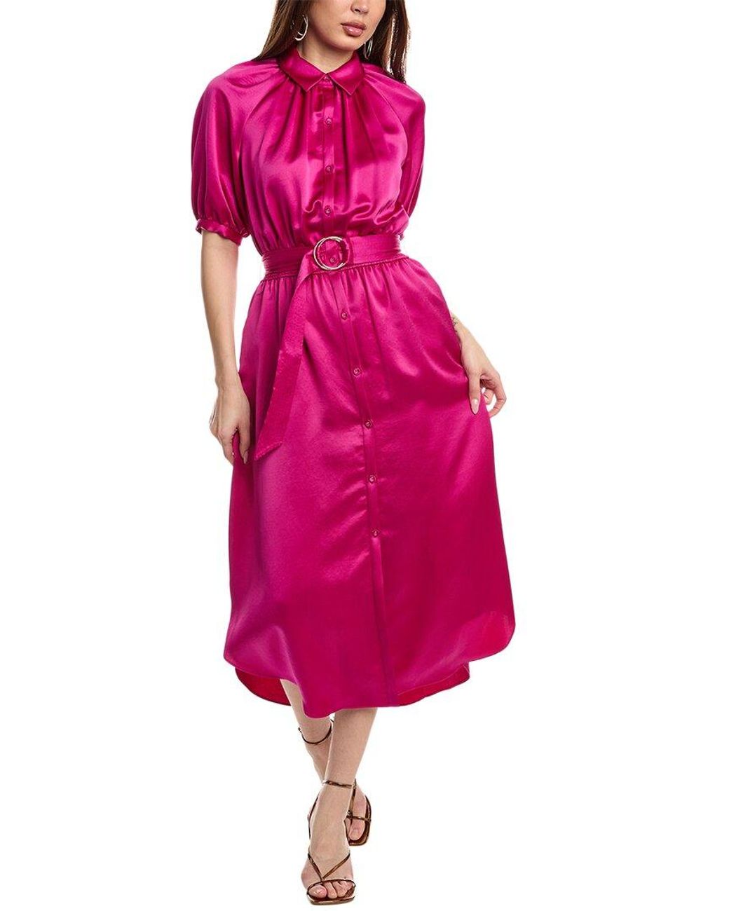 Ramy Brook Pink Janiyah Maxi Dress
