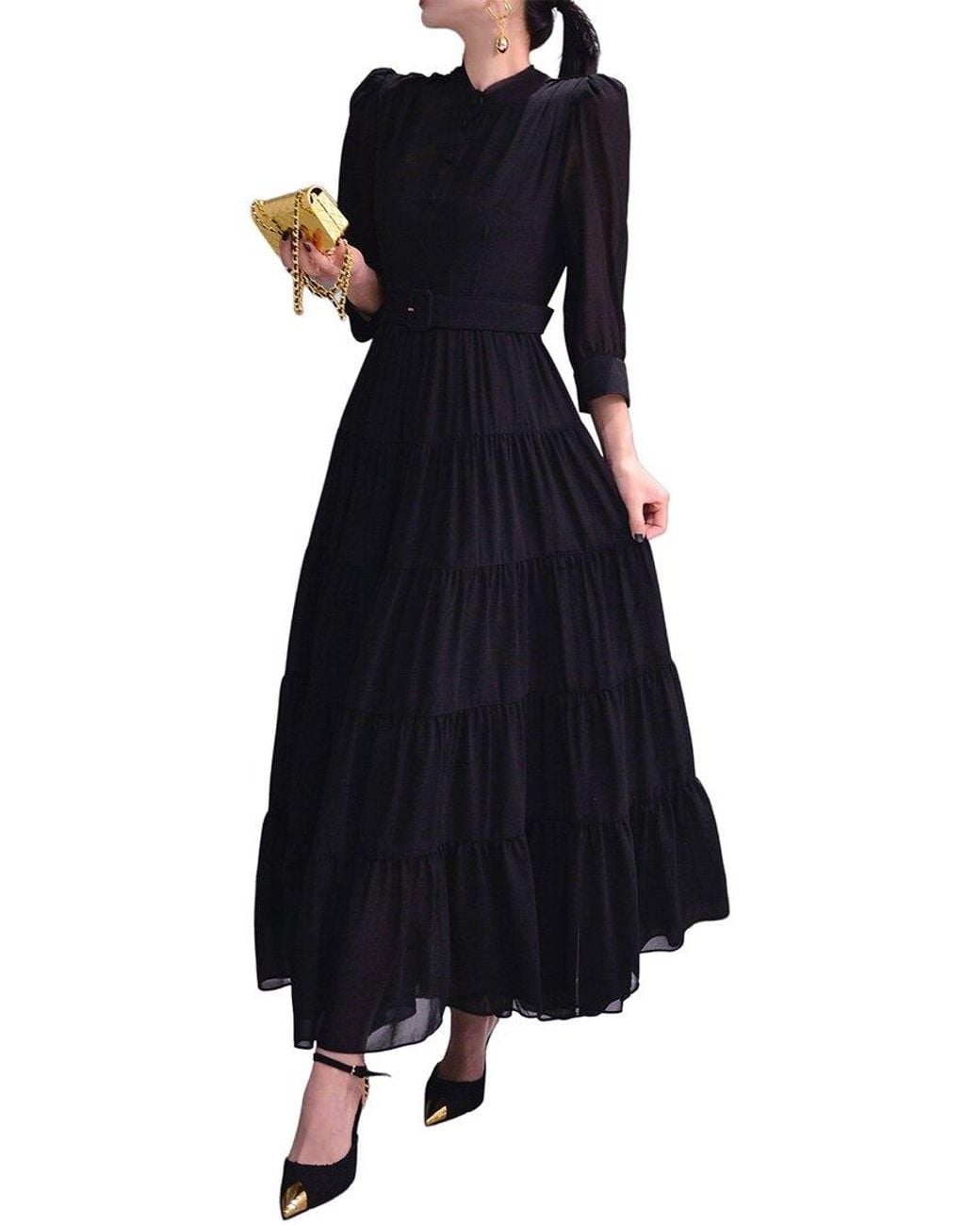 BRC By BURRYCO Blue Maxi Dress
