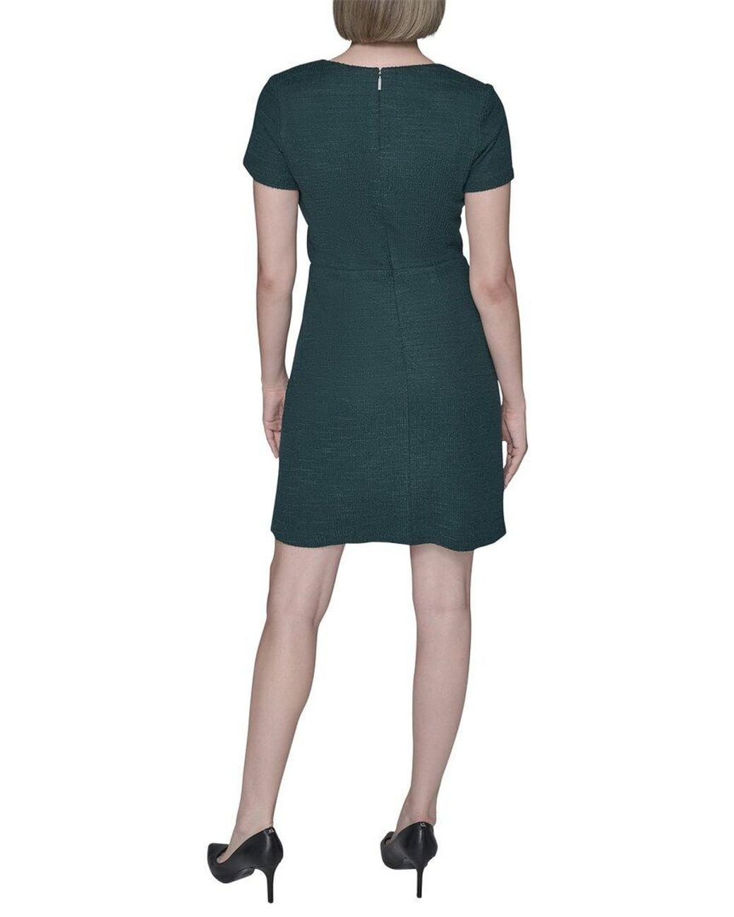 Karl Lagerfeld Blue Solid Dress