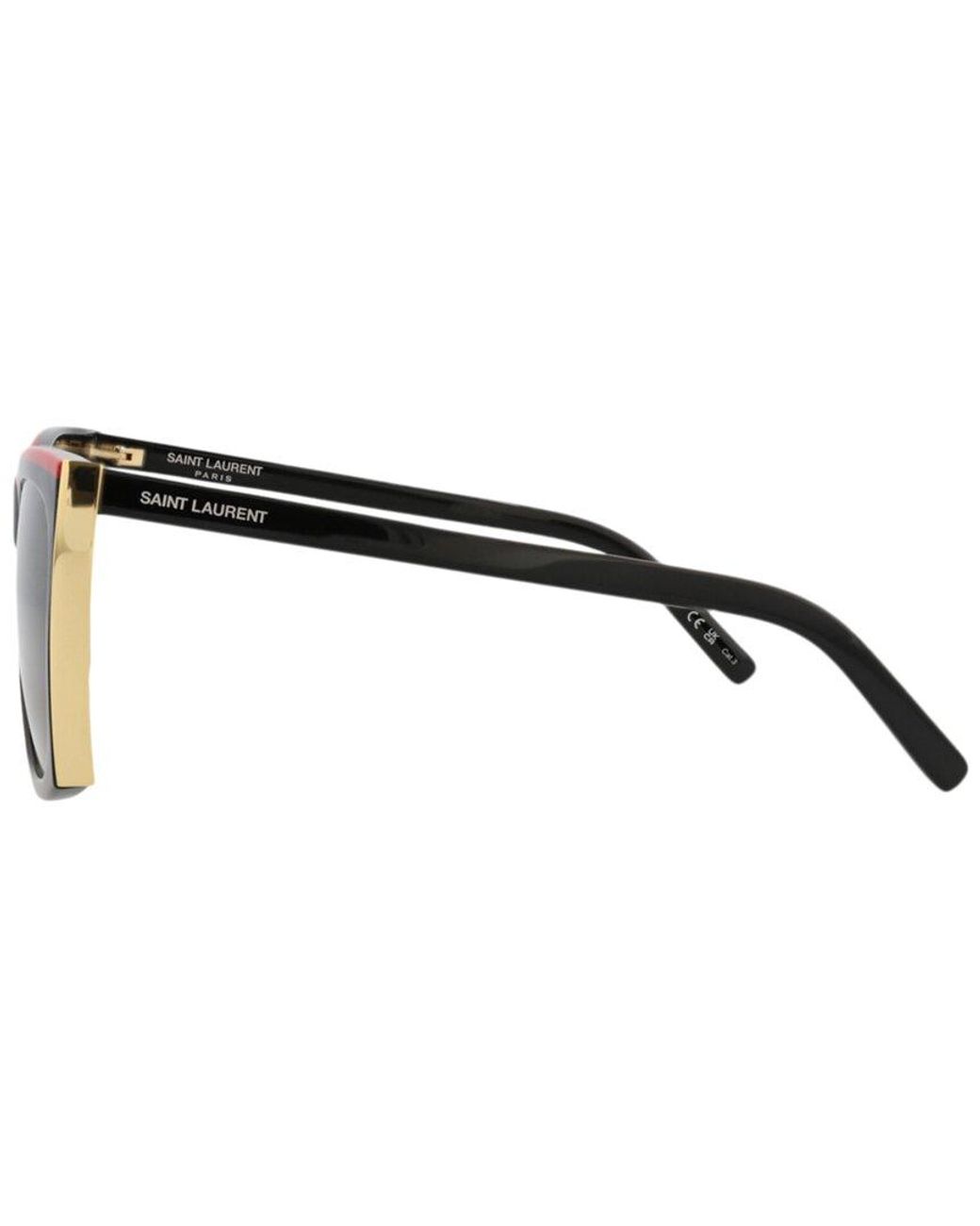 Saint Laurent Brown Sl539Palom 58Mm Sunglasses