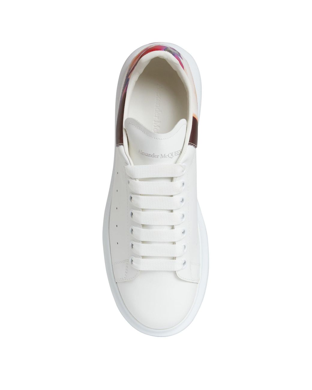 Alexander mcqueen bianche e argento top