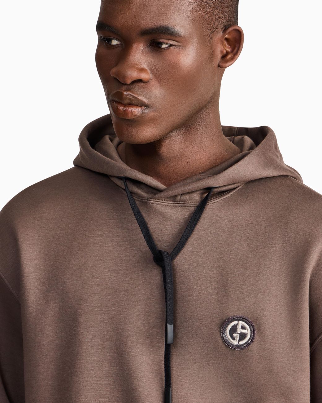 Giorgio Armani Brown Sweatshirt Regular Fit for men