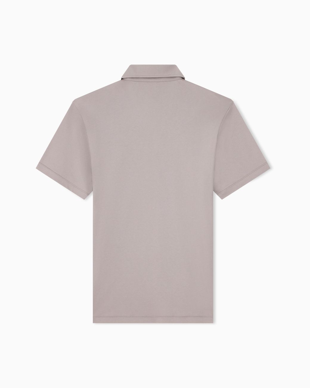 Giorgio Armani Gray Interlock Polo for men
