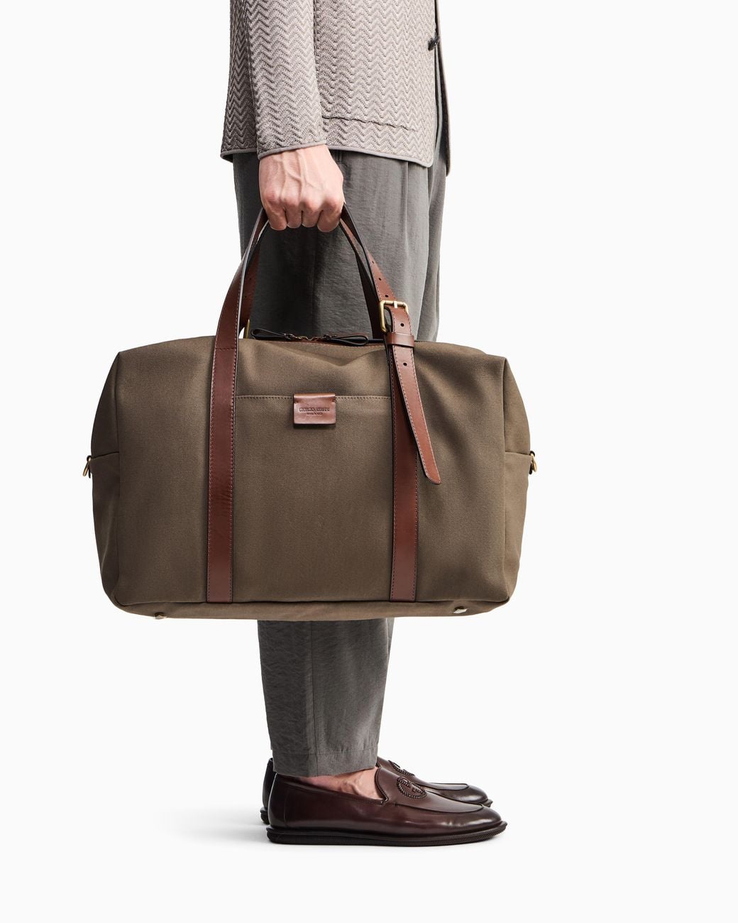 Borsone di Giorgio Armani in Brown da Uomo