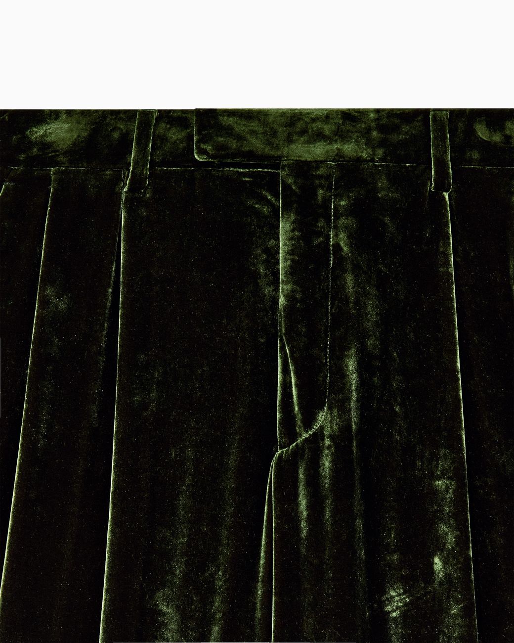 Giorgio Armani Black Oversized Trousers for men