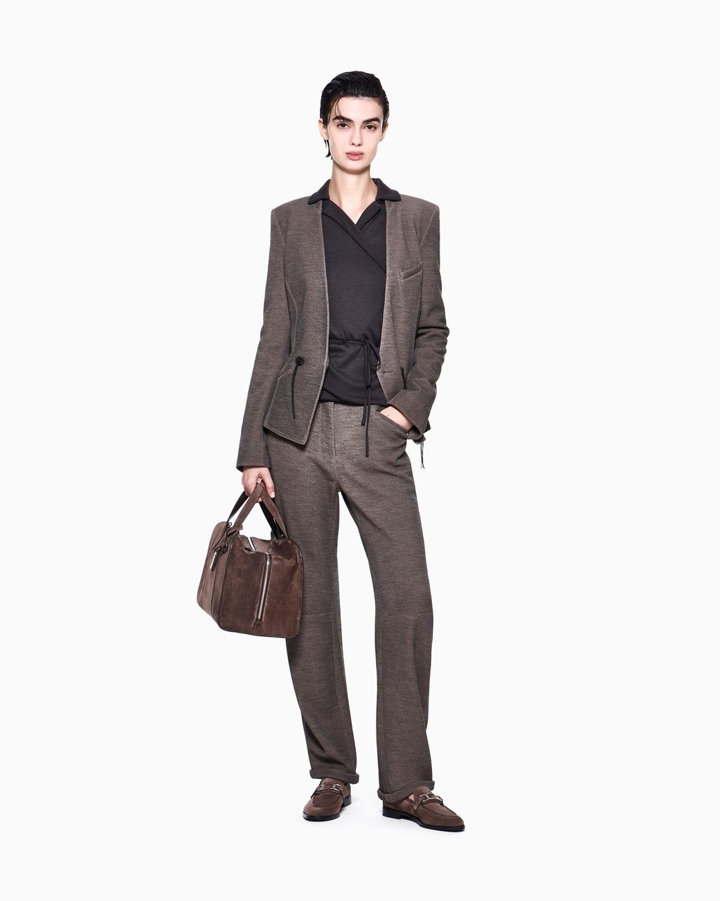 Giorgio Armani Brown Handbag