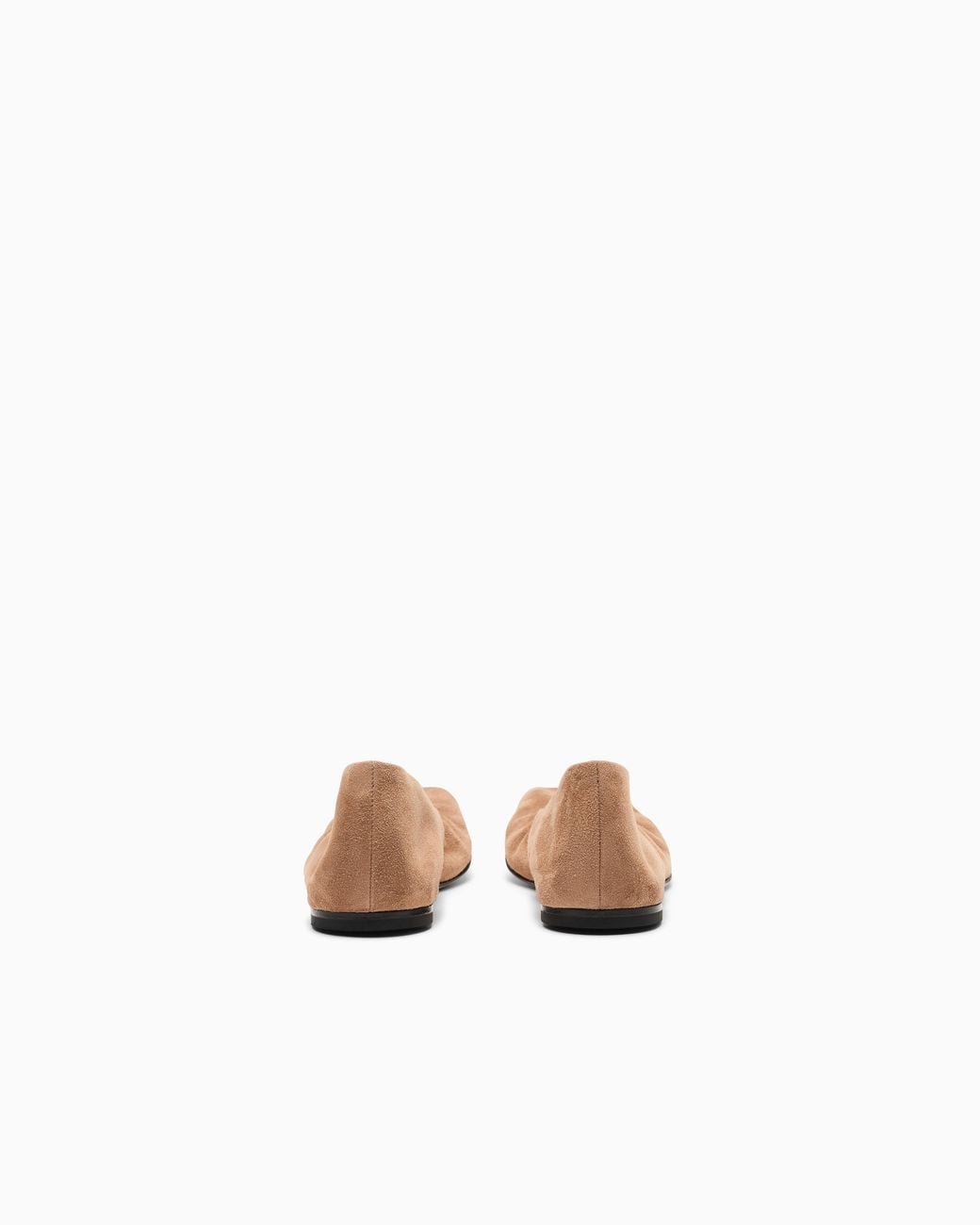 Giorgio Armani White Ballet Flats