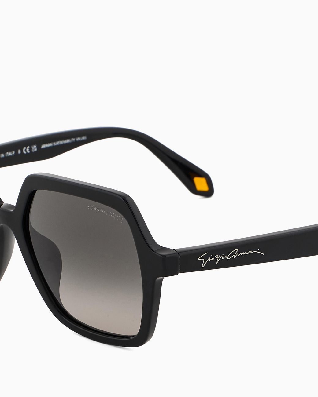 Giorgio Armani Multicolor Square Sunglasses