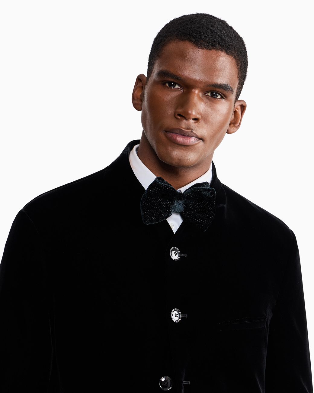 Giorgio Armani Black Bow Tie Giorgio's for men
