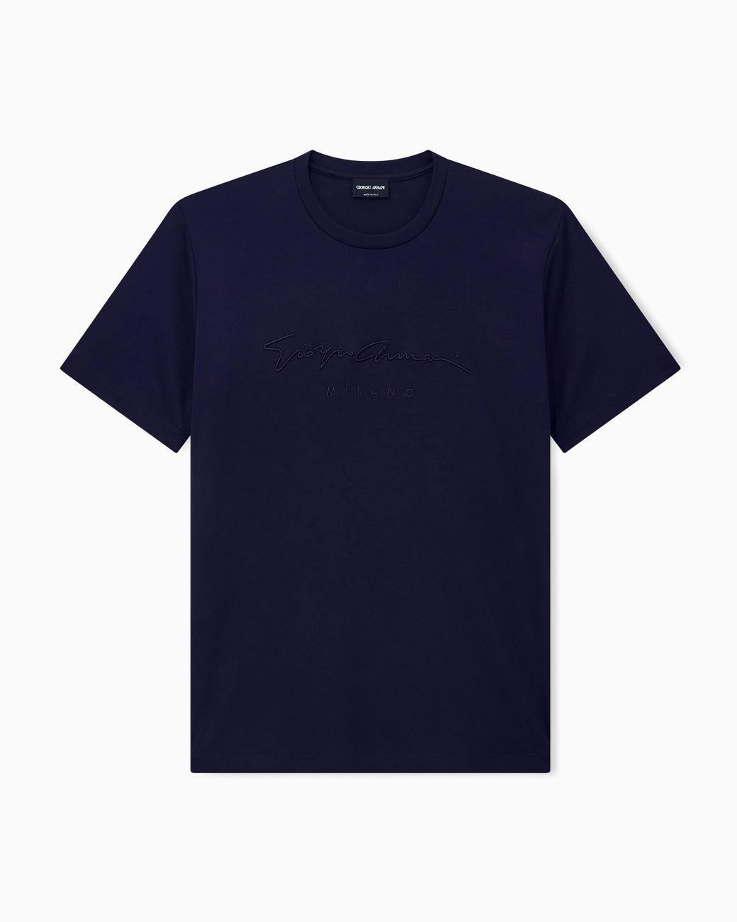 Giorgio Armani Blue Regular Fit T-Shirt for men