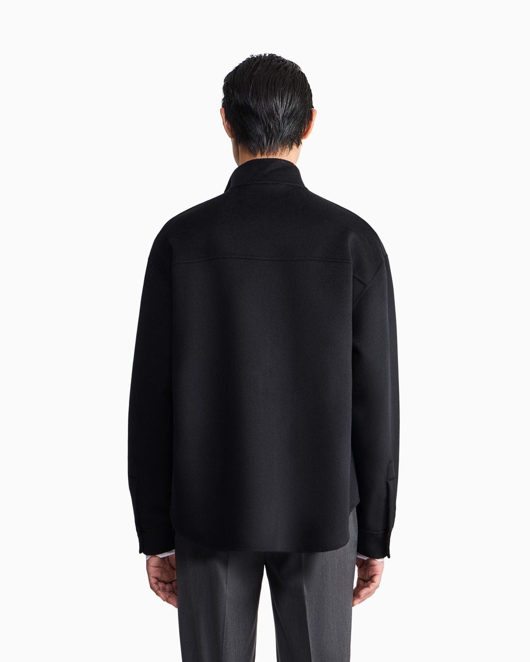 Giorgio Armani Blue Shirt Jacket for men