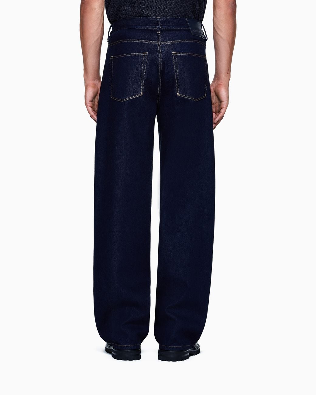 Giorgio Armani Blue Five-Pocket Trousers for men