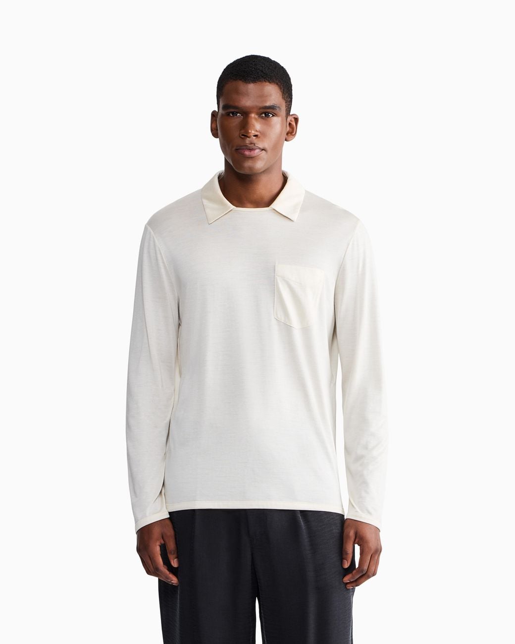 Giorgio Armani Natural Polo Shirts for men