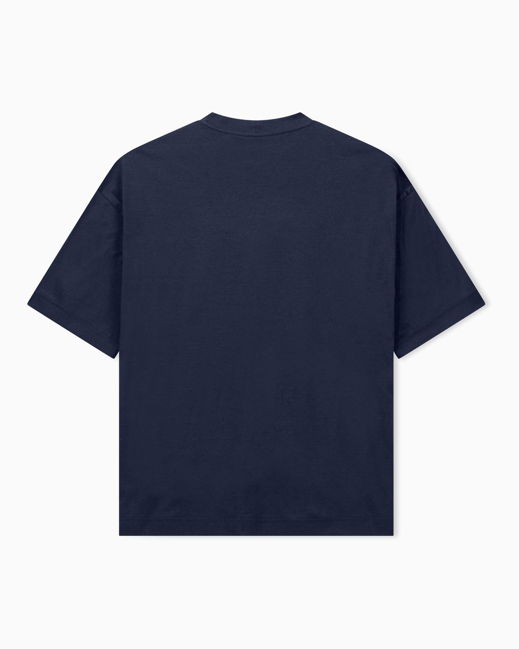 Giorgio Armani Blue Oversized Fit T-Shirt for men