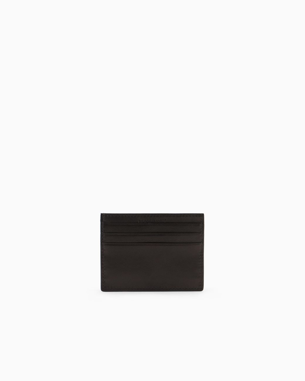 Giorgio Armani White Credit Card Holder for men