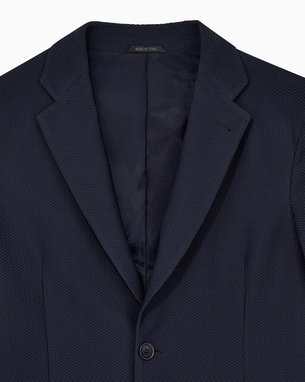 Giorgio Armani Blue Single-Breasted Jacket for men