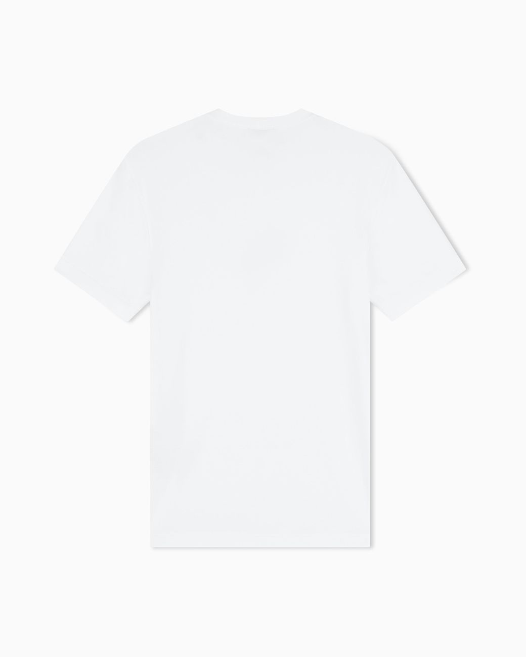 Giorgio Armani White Jersey T-Shirt for men