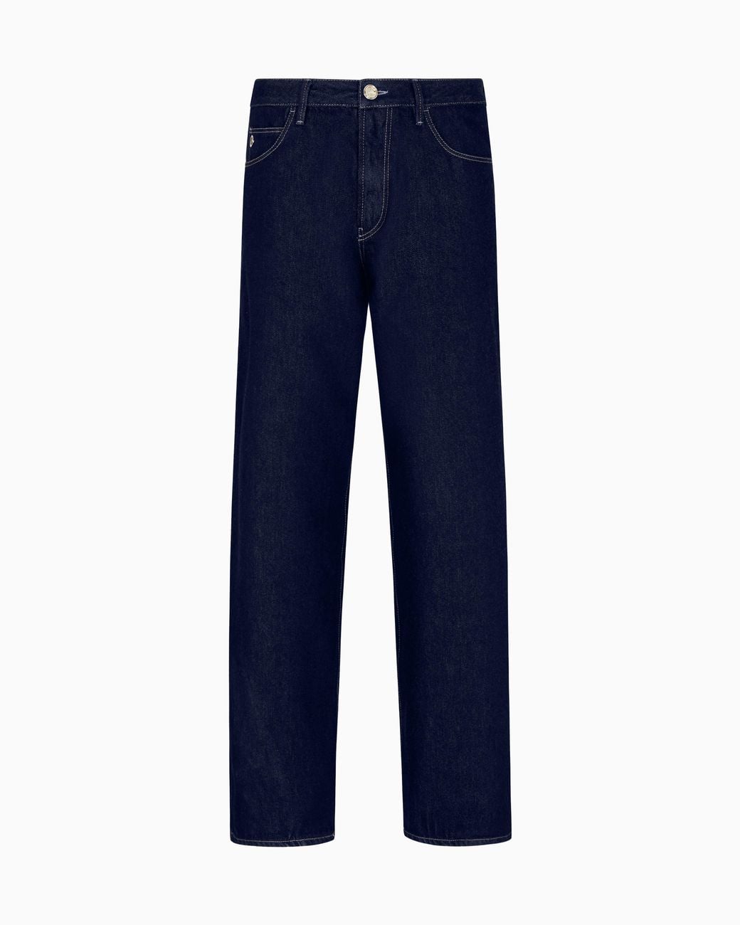 Giorgio Armani Blue Five-Pocket Trousers for men