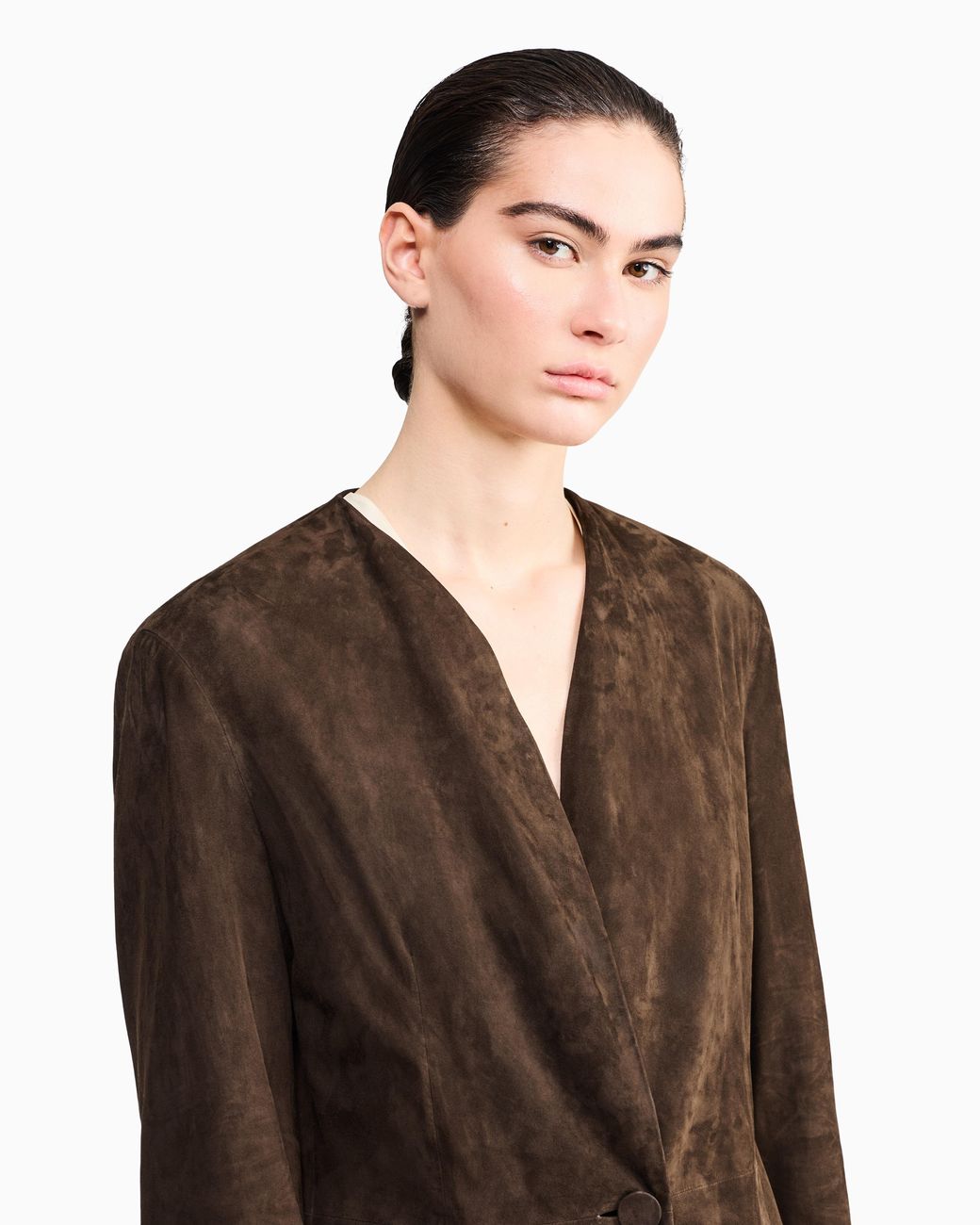 Giorgio Armani Brown Armani/Archivio Ss1990 Single-Breasted Jacket
