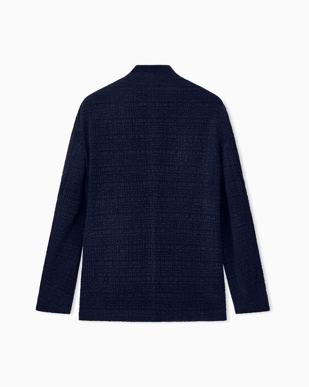 Giorgio Armani Blue Sport Jacket Froissè Stretch Velvet for men