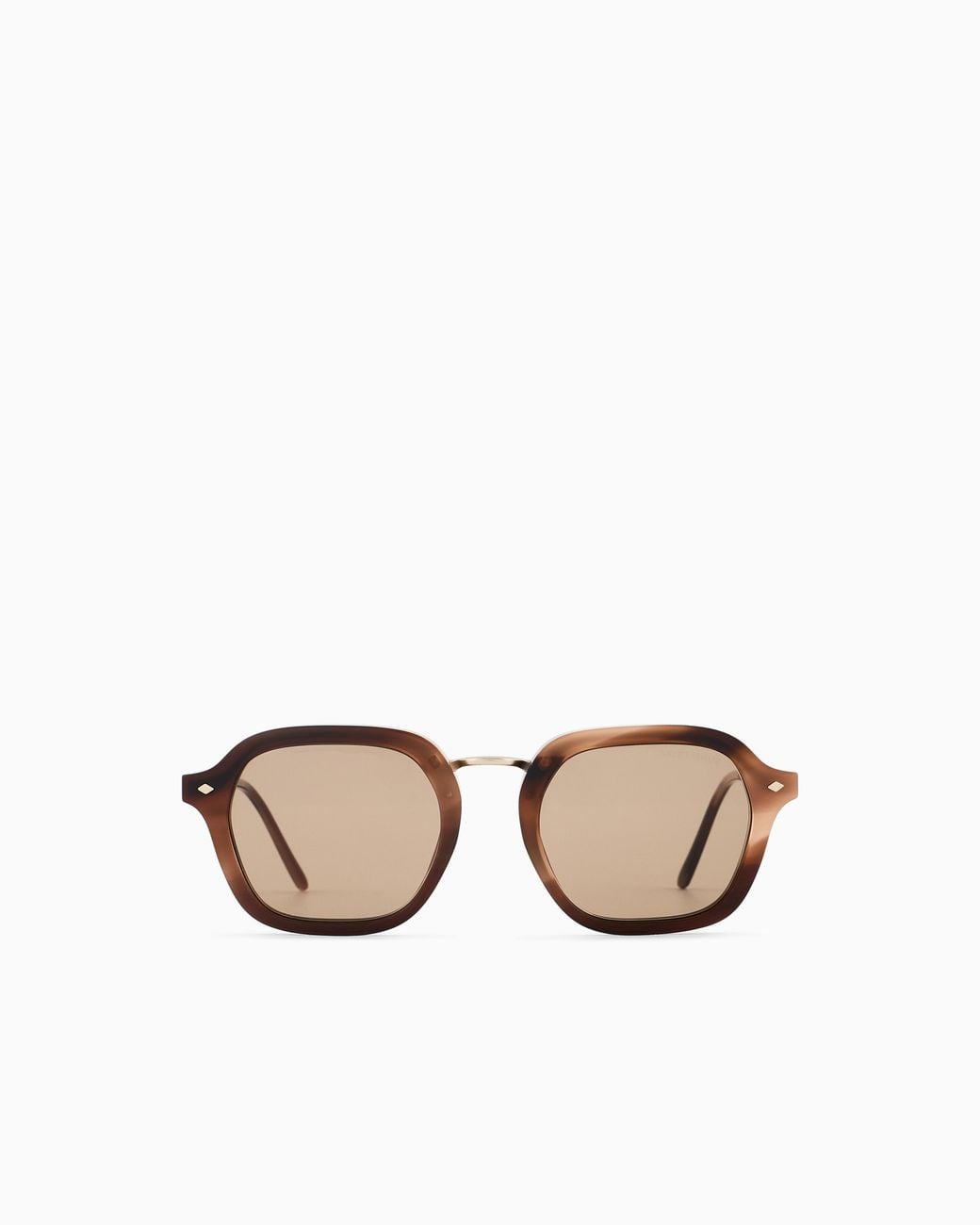 Giorgio Armani Brown Square-Shaped Sunglasses for men