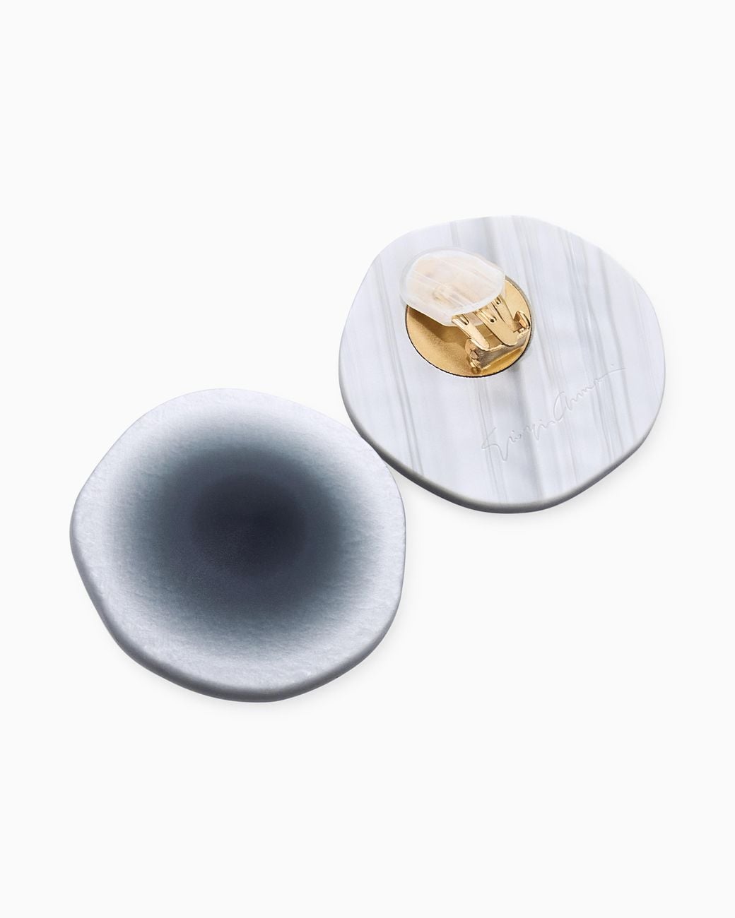 Giorgio Armani Blue Earrings