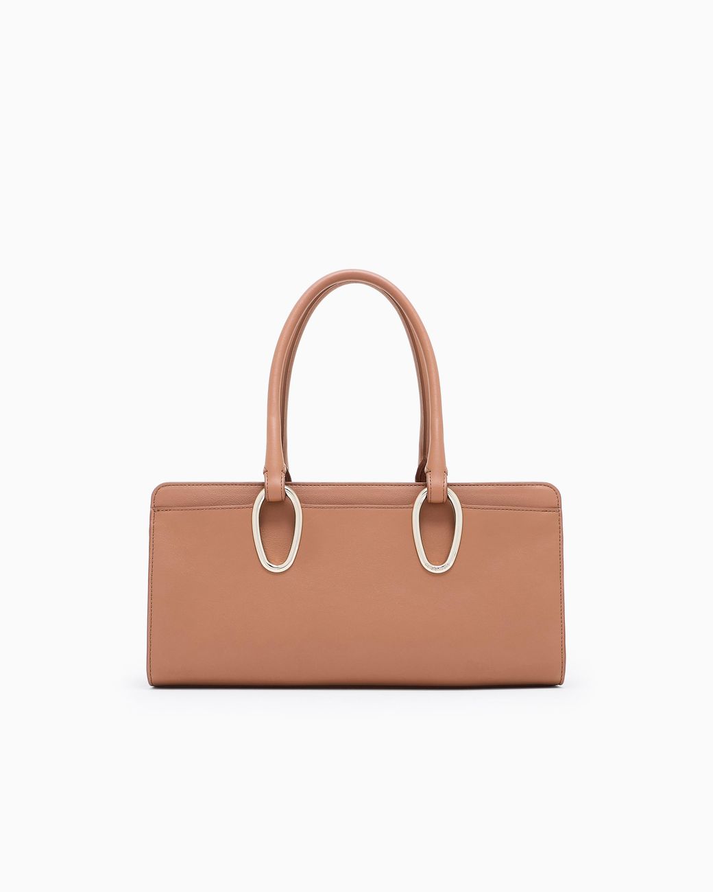Giorgio Armani Pink Leather Bauletto Bag