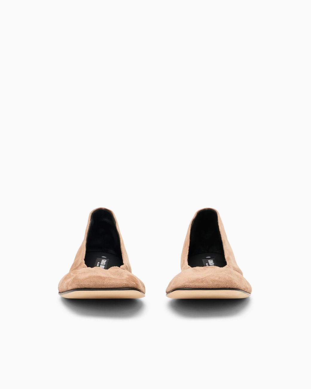 Giorgio Armani White Ballet Flats