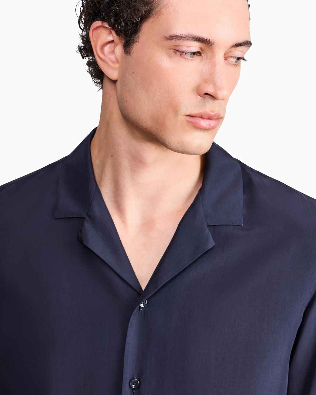 Giorgio Armani Blue Shirt Oversized for men