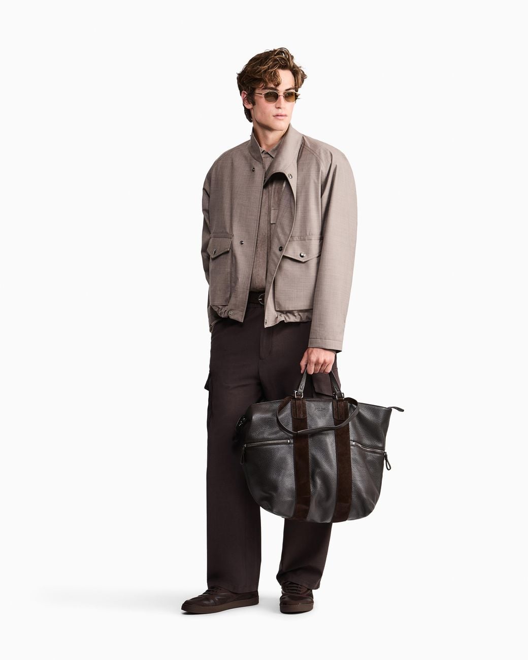 Giorgio Armani Brown Blousons for men