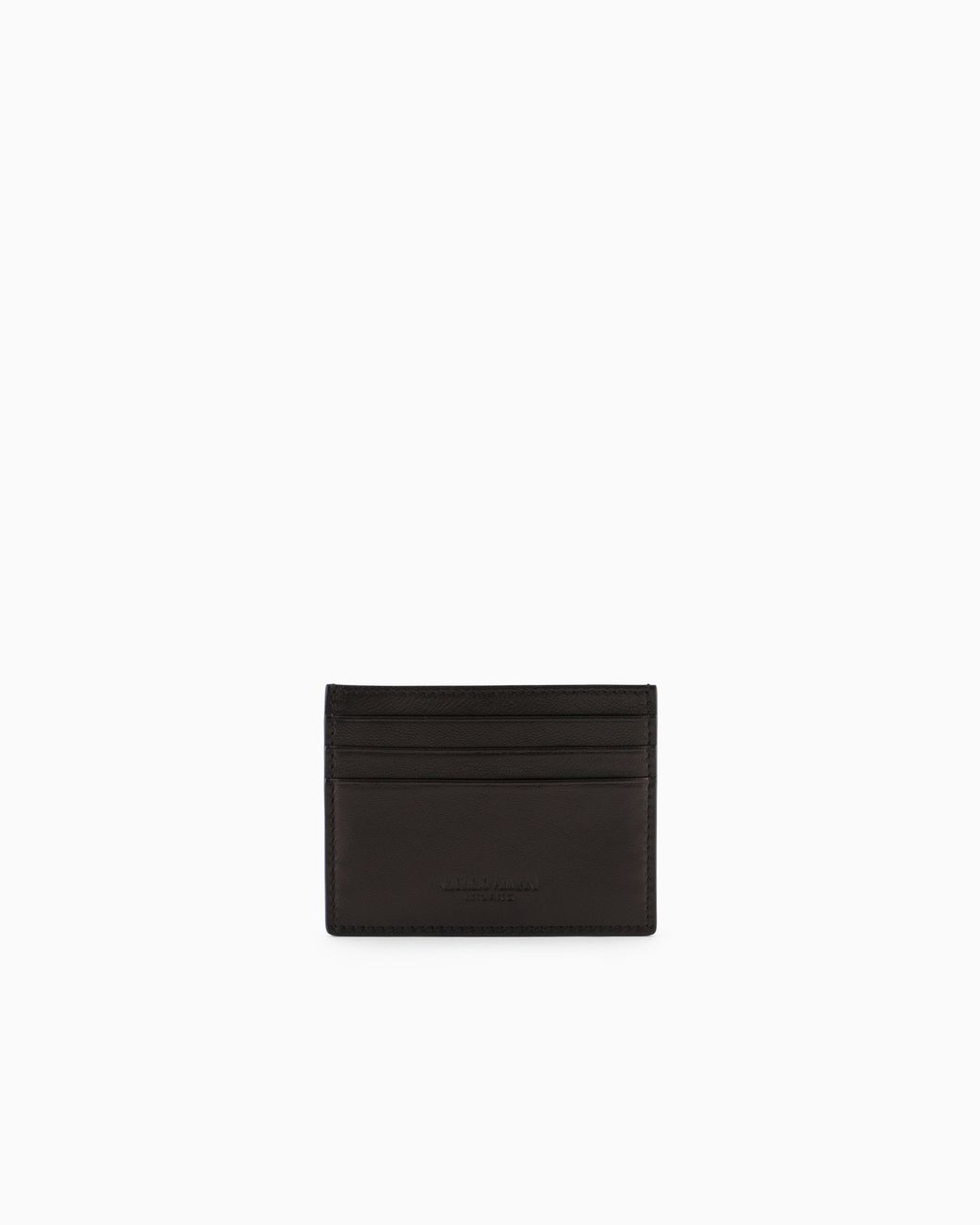 Giorgio Armani White Credit Card Holder for men