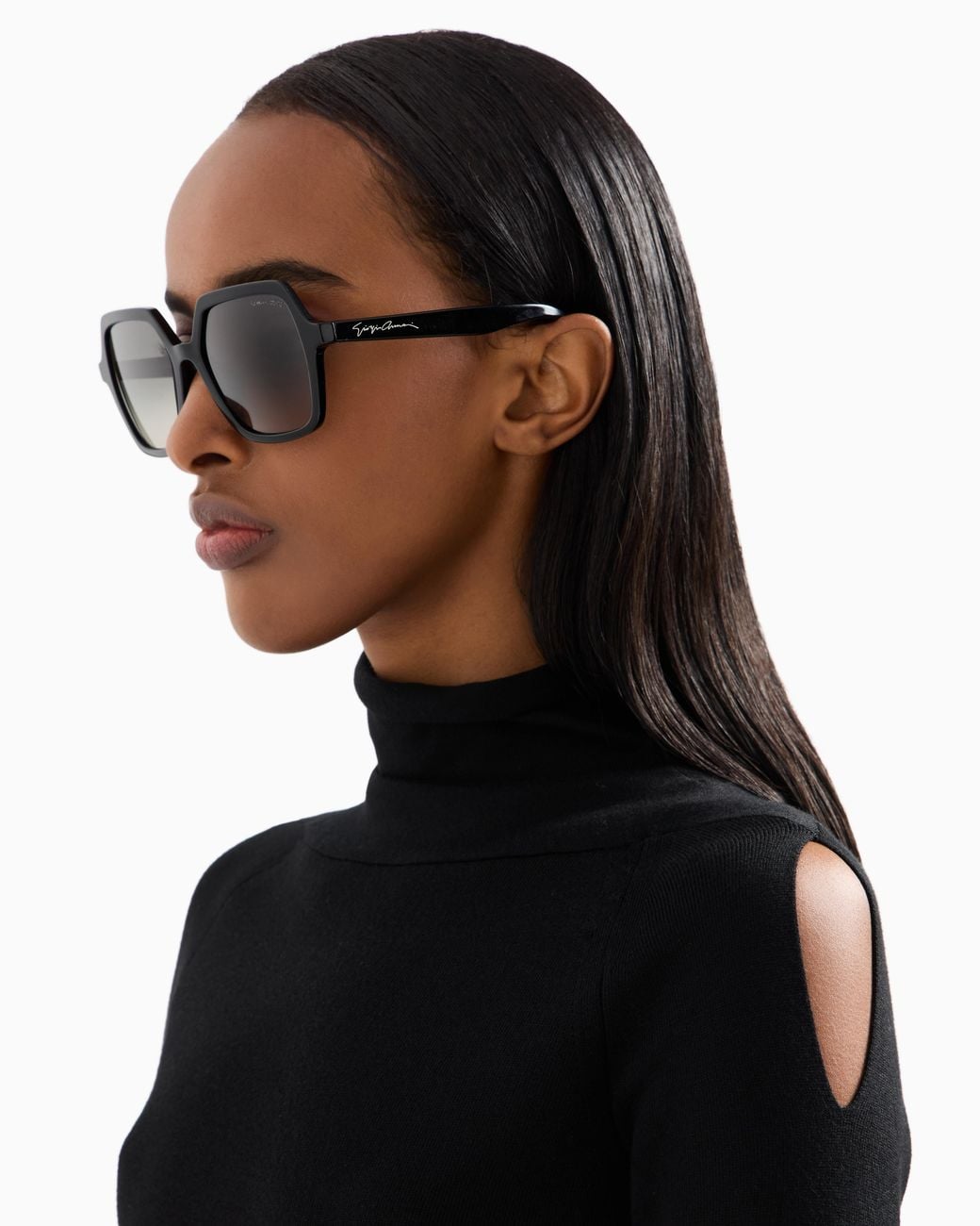 Giorgio Armani Multicolor Square Sunglasses