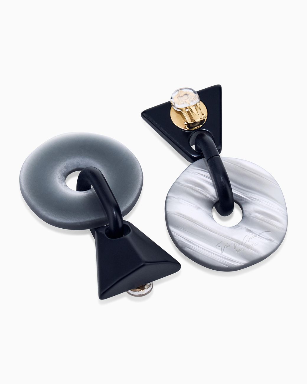 Giorgio Armani Blue Earrings