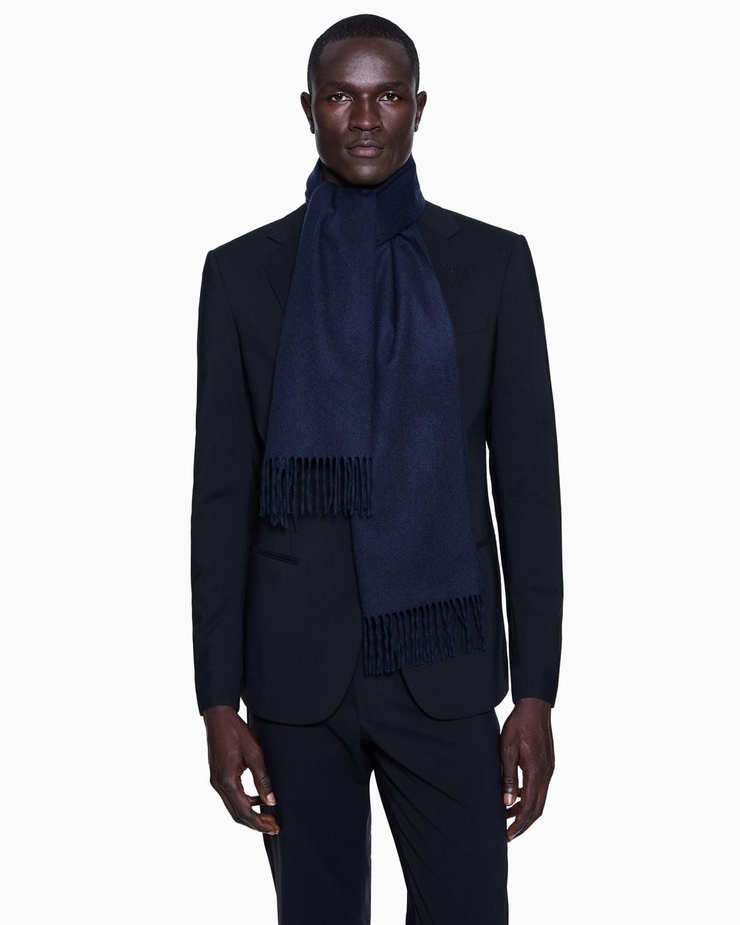 Sciarpa di Giorgio Armani in Black da Uomo