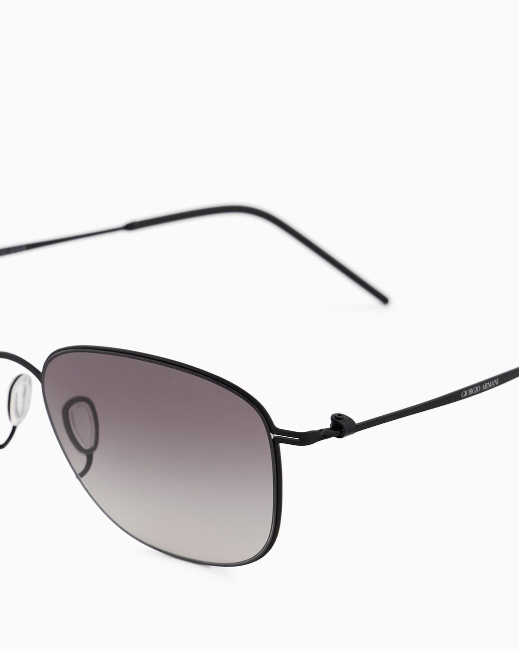 Giorgio Armani White Pillow Sunglasses for men