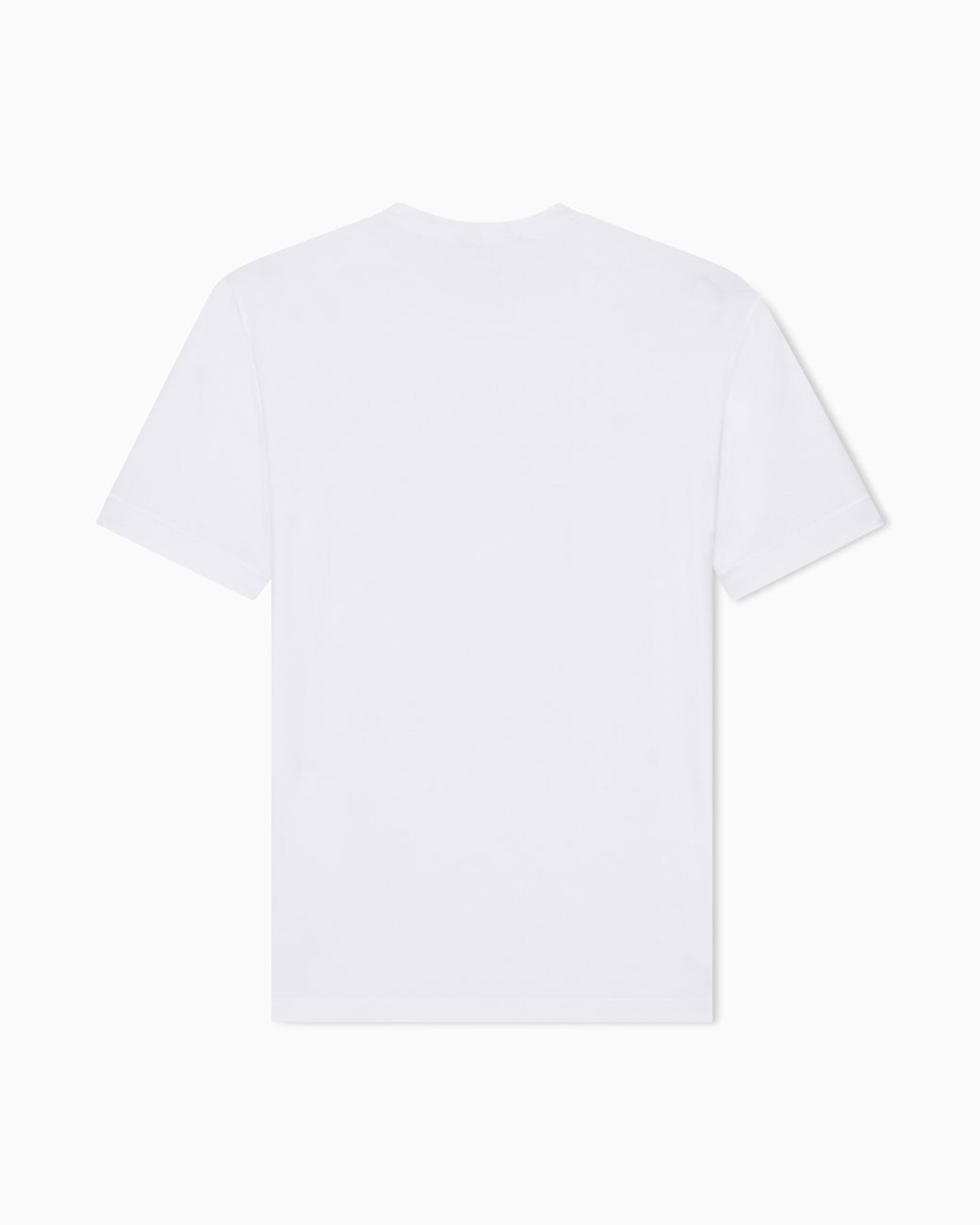 Giorgio Armani White Crew-Neck T-Shirt for men