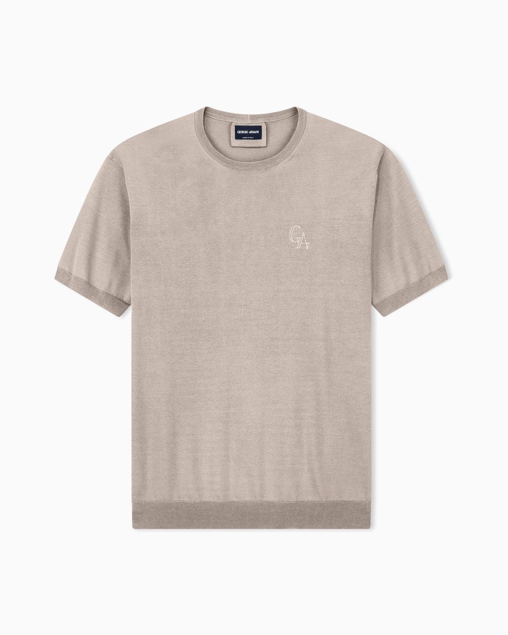 Giorgio Armani White Sweater Slim Fit for men