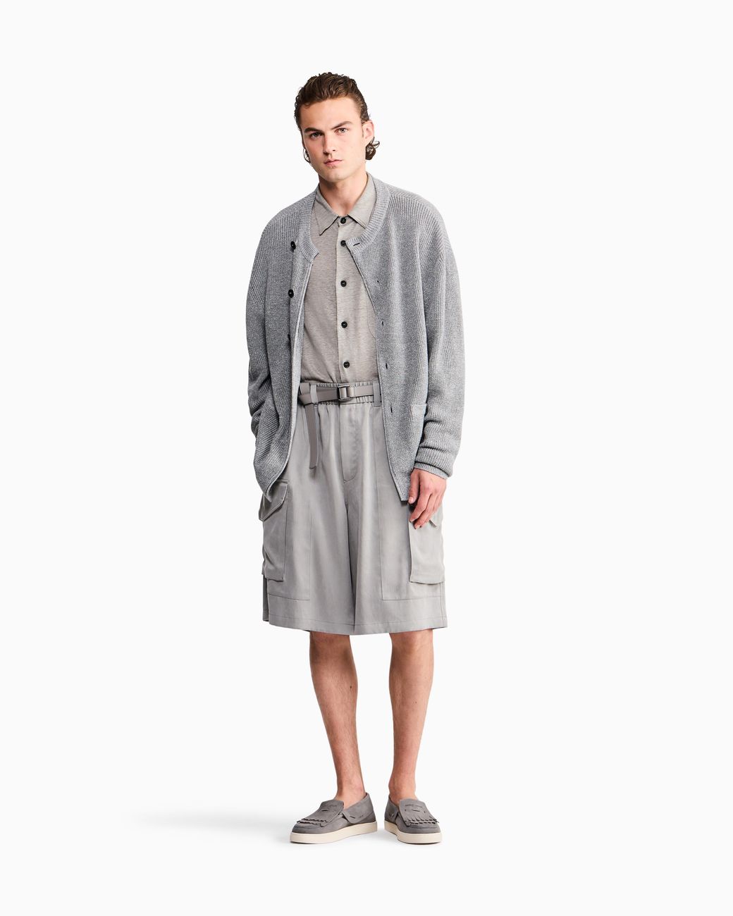 Giorgio Armani White Shirt Oversized for men